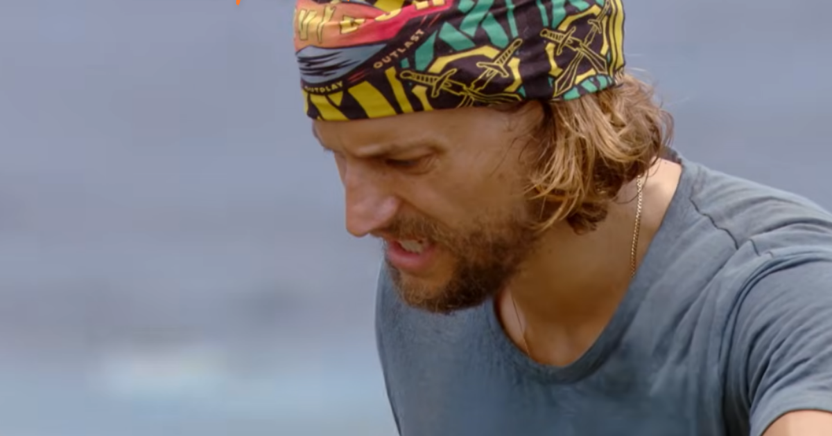 David Genat playing Australian Survivor