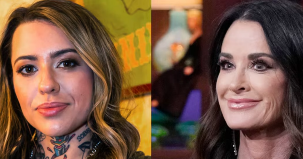 Kyle Richards and Morgan Wade