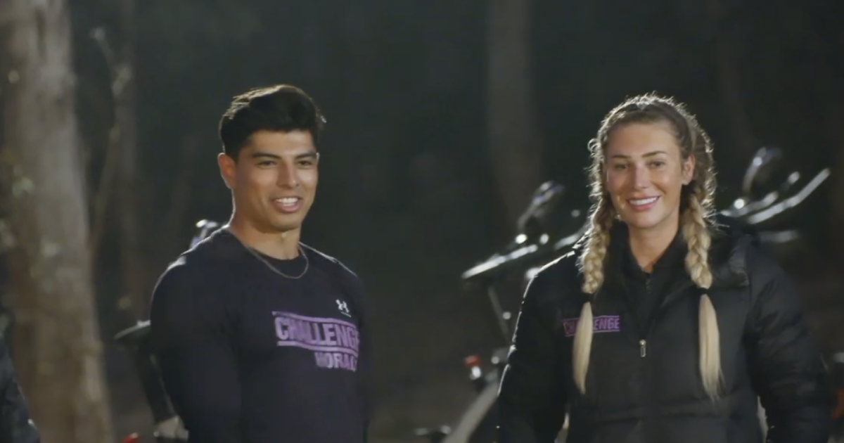 Olivia Kaiser and Horacio Gutiérrez, replacement team and finalists on The Challenge: Ride or Dies