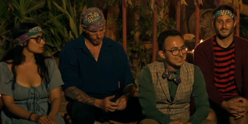 Rob Antonson at Tribal Council on Survivor 51