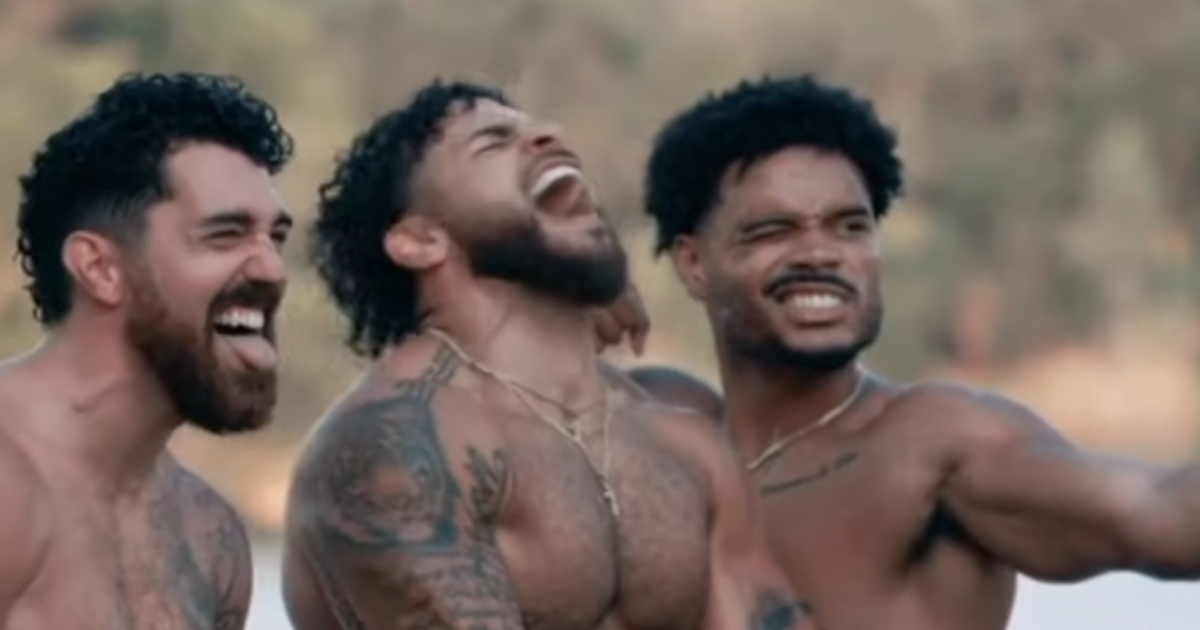 Players laughing together on The Challenge: Cutthroat